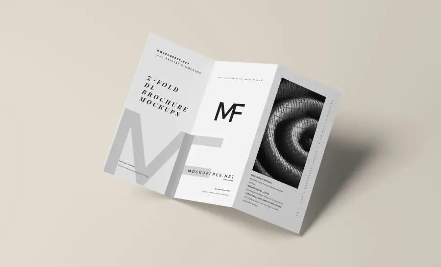 brosur mockup